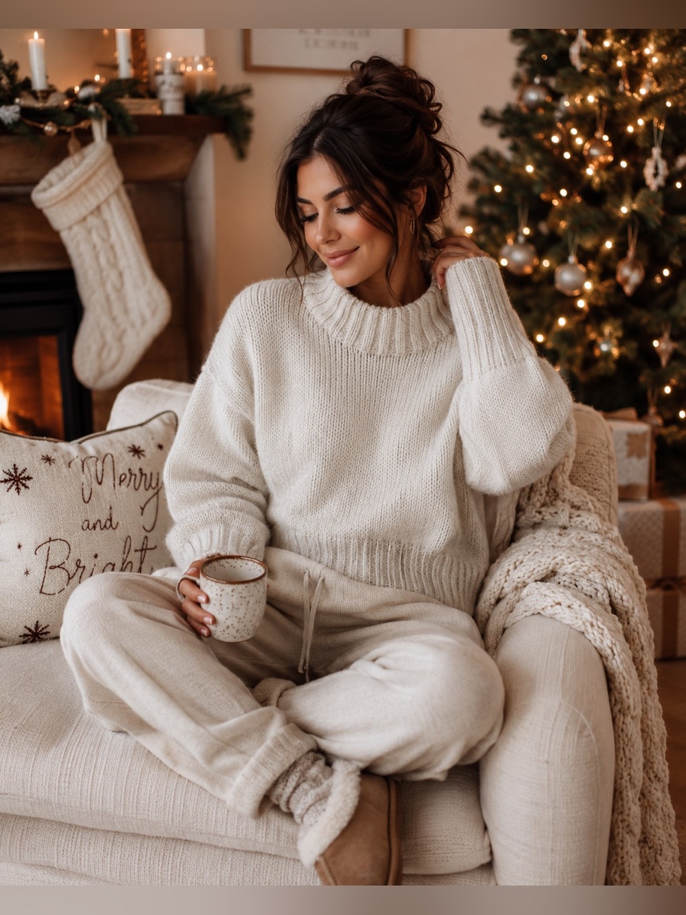 Primark Cares Ivory Chunky Knit Sweater